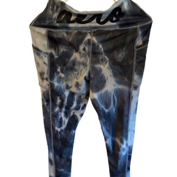 Aeropostale leggings great condition women/kids blue - Picture 2 of 2